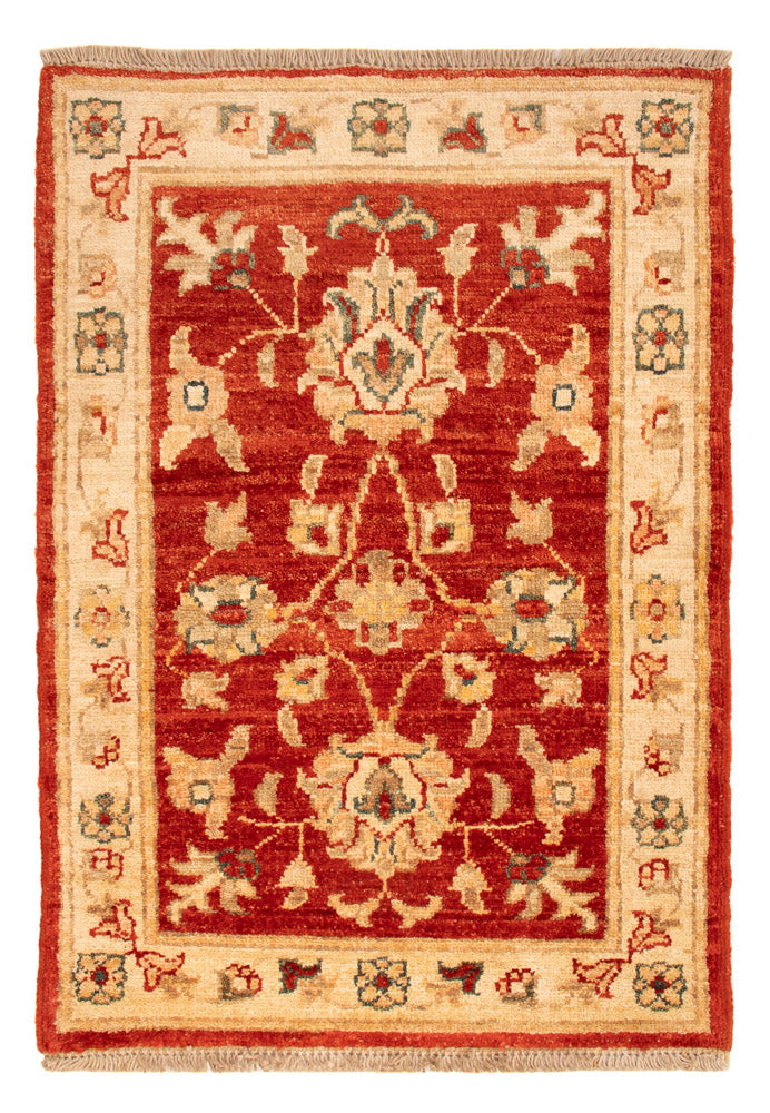Ziegler Teppich - 84 x 58 cm - rot