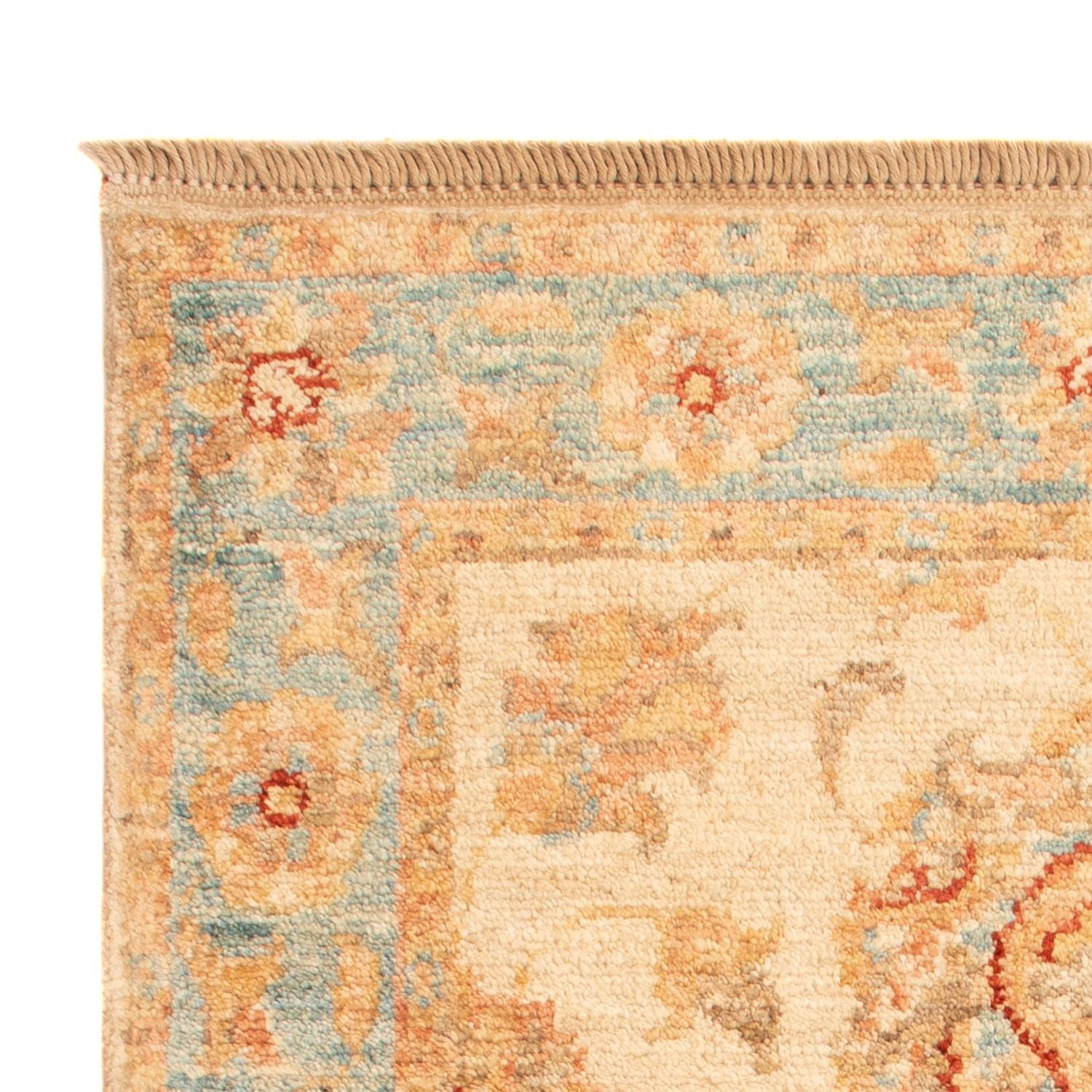 Ziegler Teppich - 90 x 62 cm - beige
