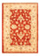 Ziegler Teppich - 89 x 63 cm - rot