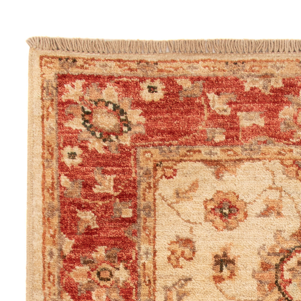 Ziegler Teppich - 88 x 60 cm - beige