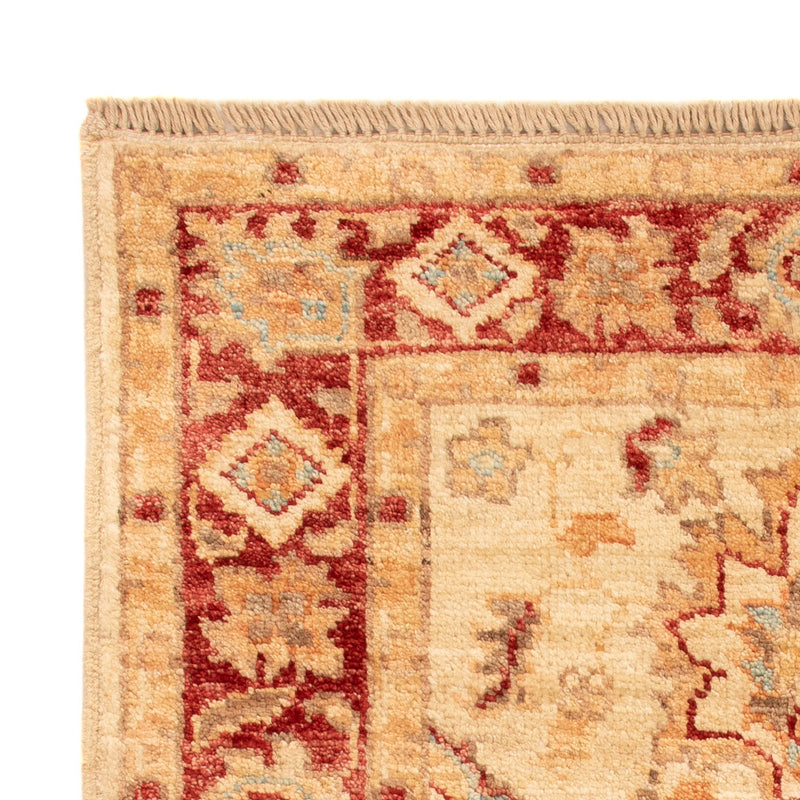 Ziegler Teppich - 89 x 61 cm - beige