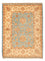 Ziegler Teppich - 86 x 64 cm - hellblau