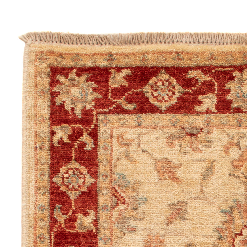 Ziegler Teppich - 89 x 57 cm - beige
