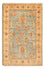 Ziegler Teppich - 92 x 60 cm - hellblau
