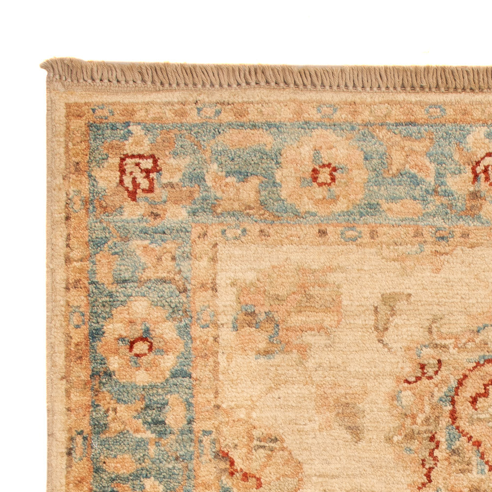 Ziegler Teppich - 87 x 64 cm - beige
