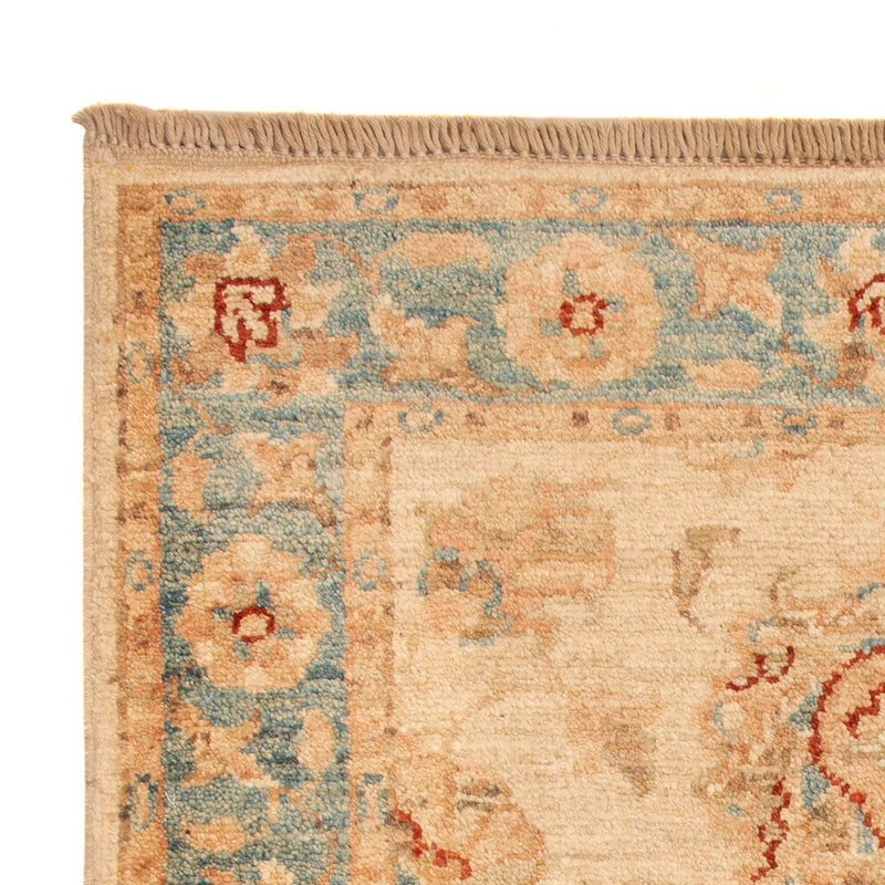 Ziegler Teppich - 87 x 64 cm - beige