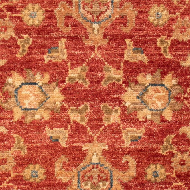 Ziegler Teppich - 90 x 61 cm - rot