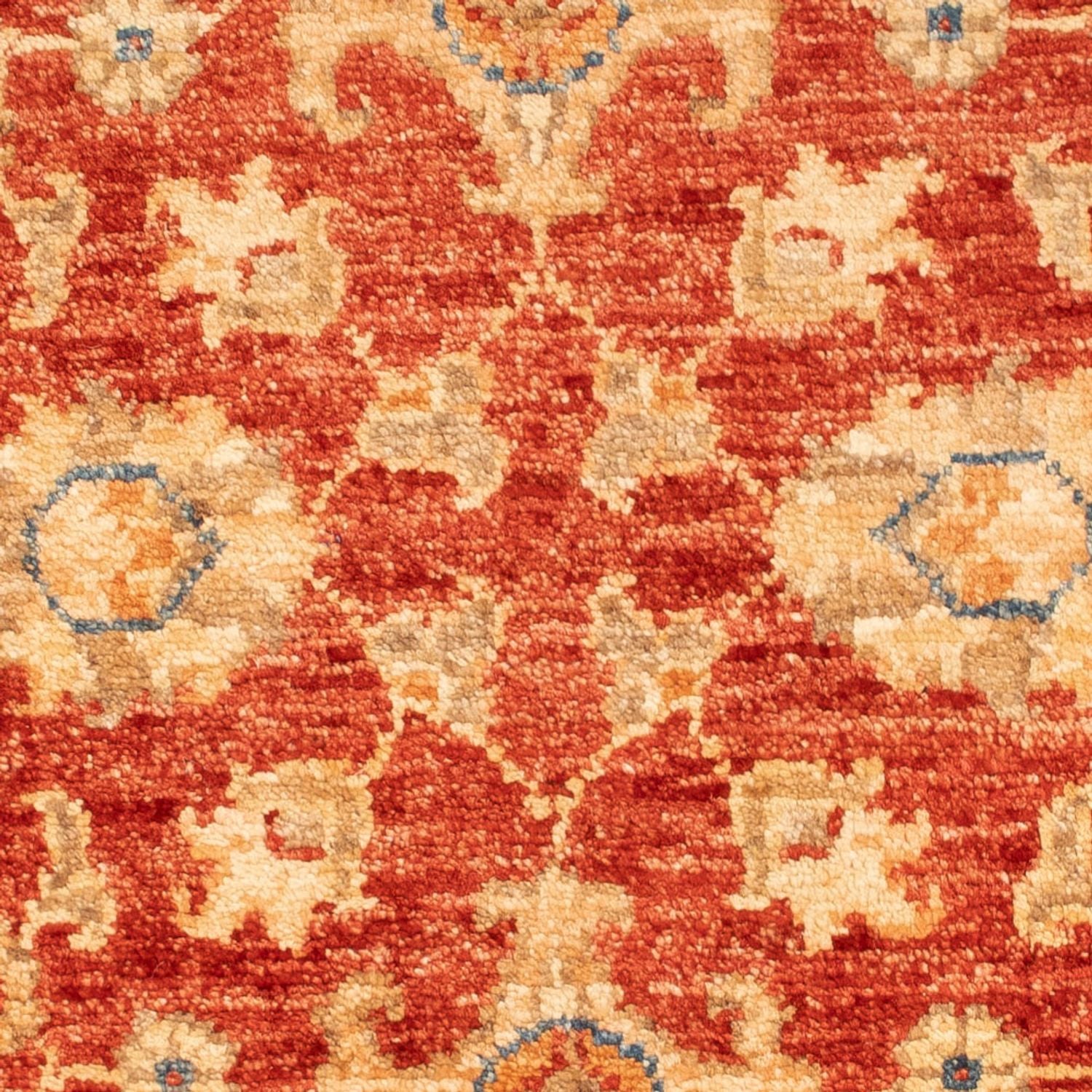Ziegler Teppich - 88 x 58 cm - rot