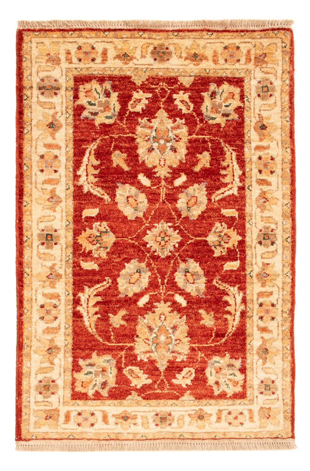 Ziegler Teppich - 92 x 63 cm - rot