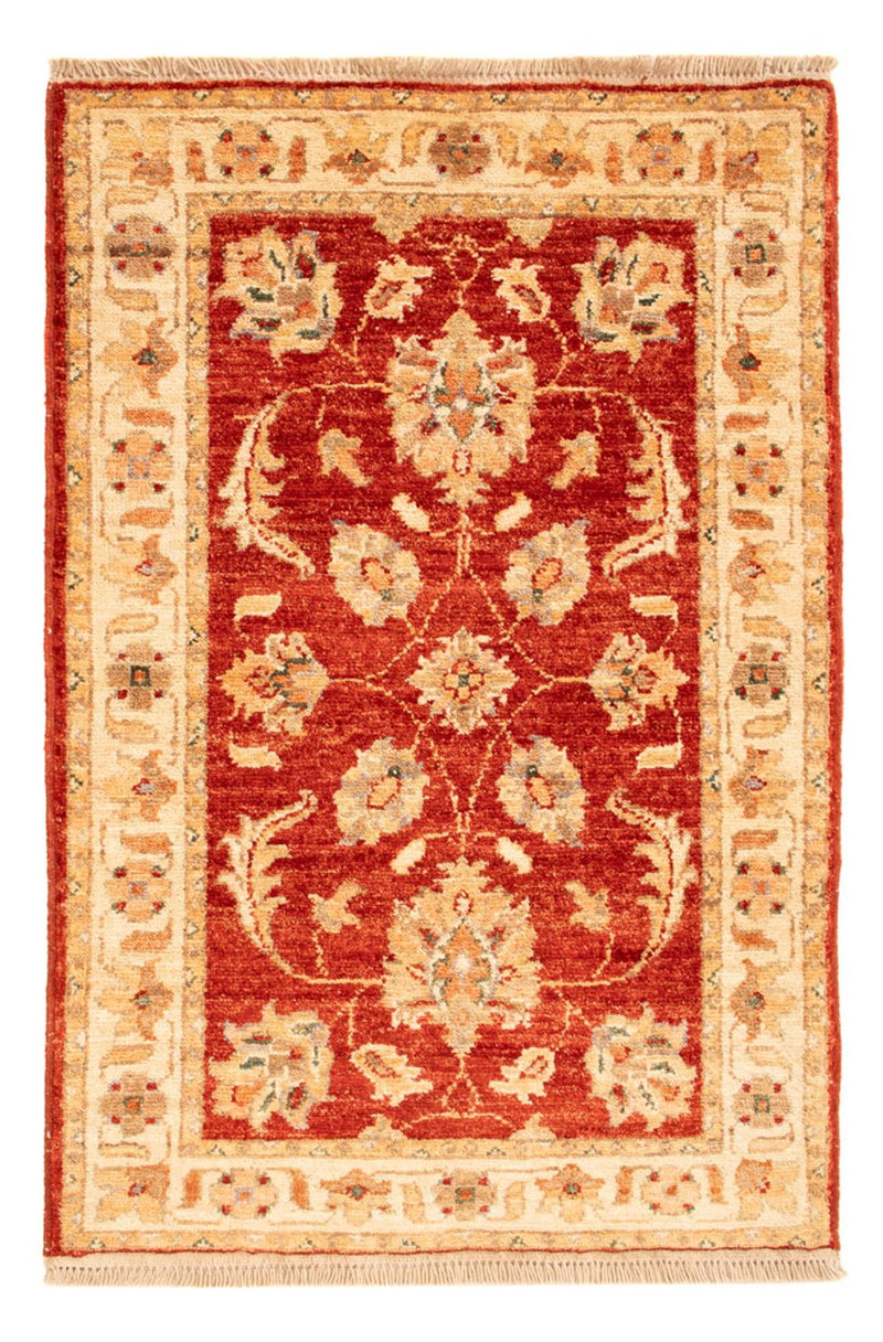 Ziegler Teppich - 92 x 63 cm - rot