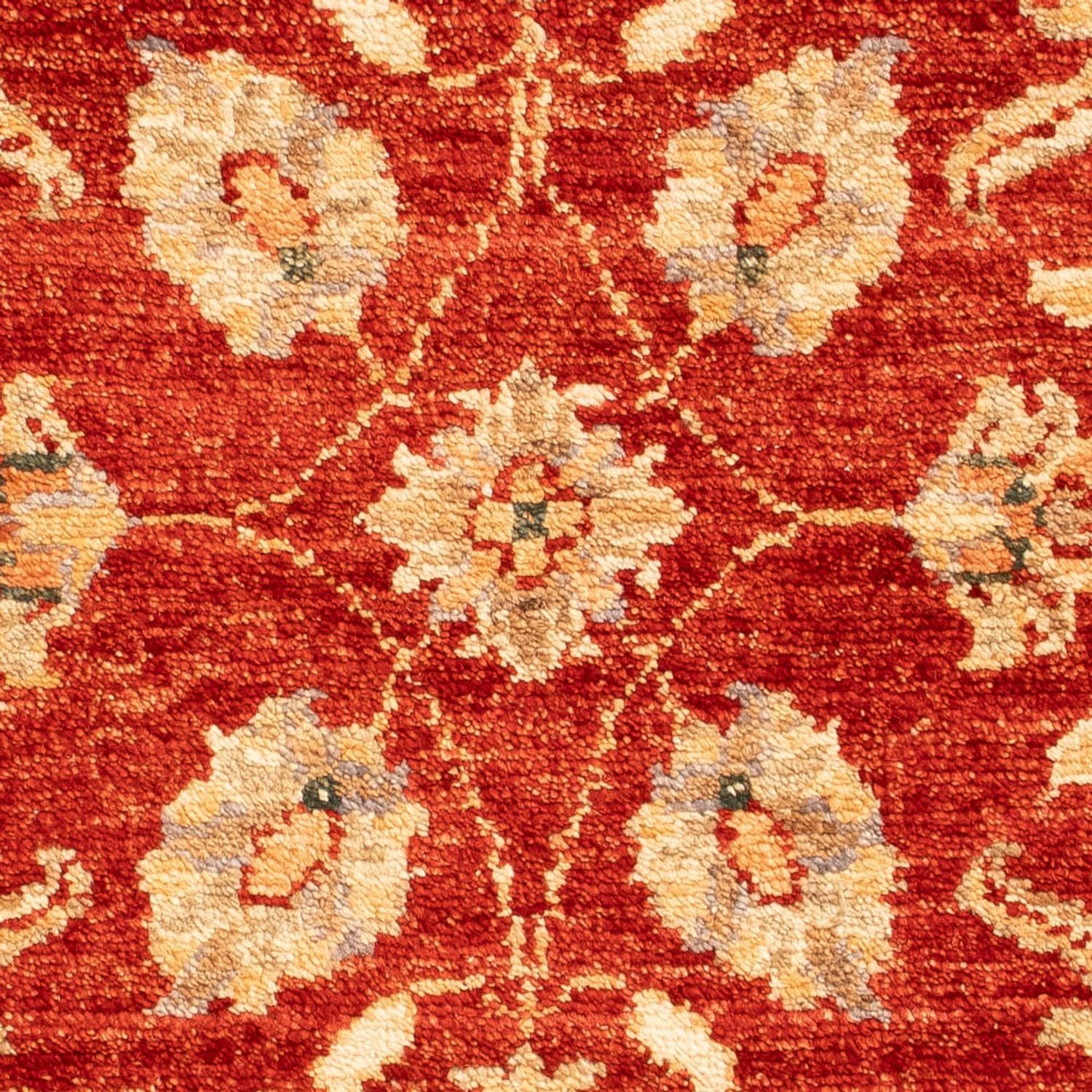 Ziegler Teppich - 92 x 63 cm - rot