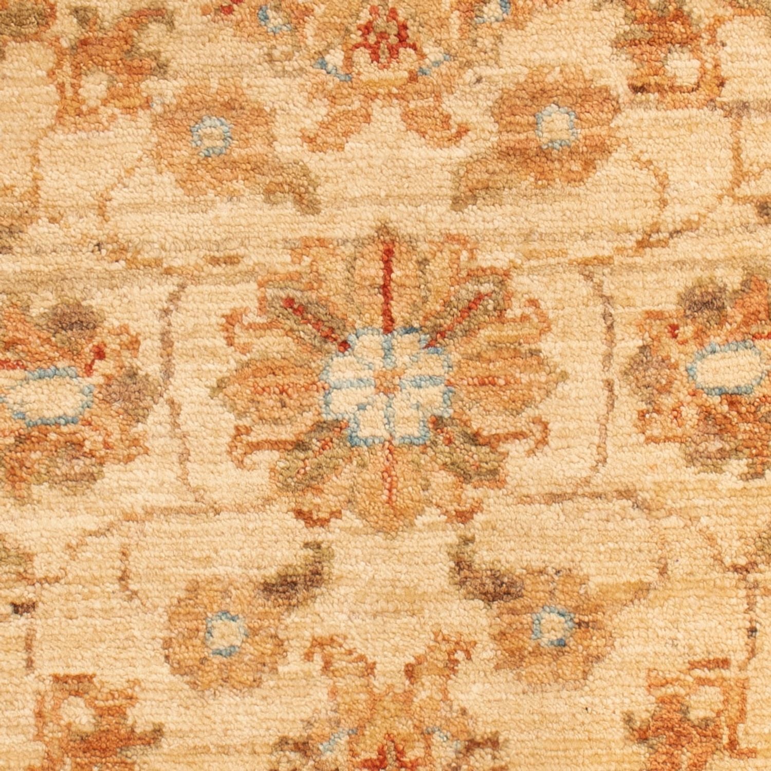 Ziegler Teppich - 95 x 62 cm - beige