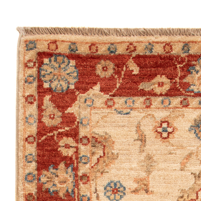 Ziegler Teppich - 95 x 60 cm - beige
