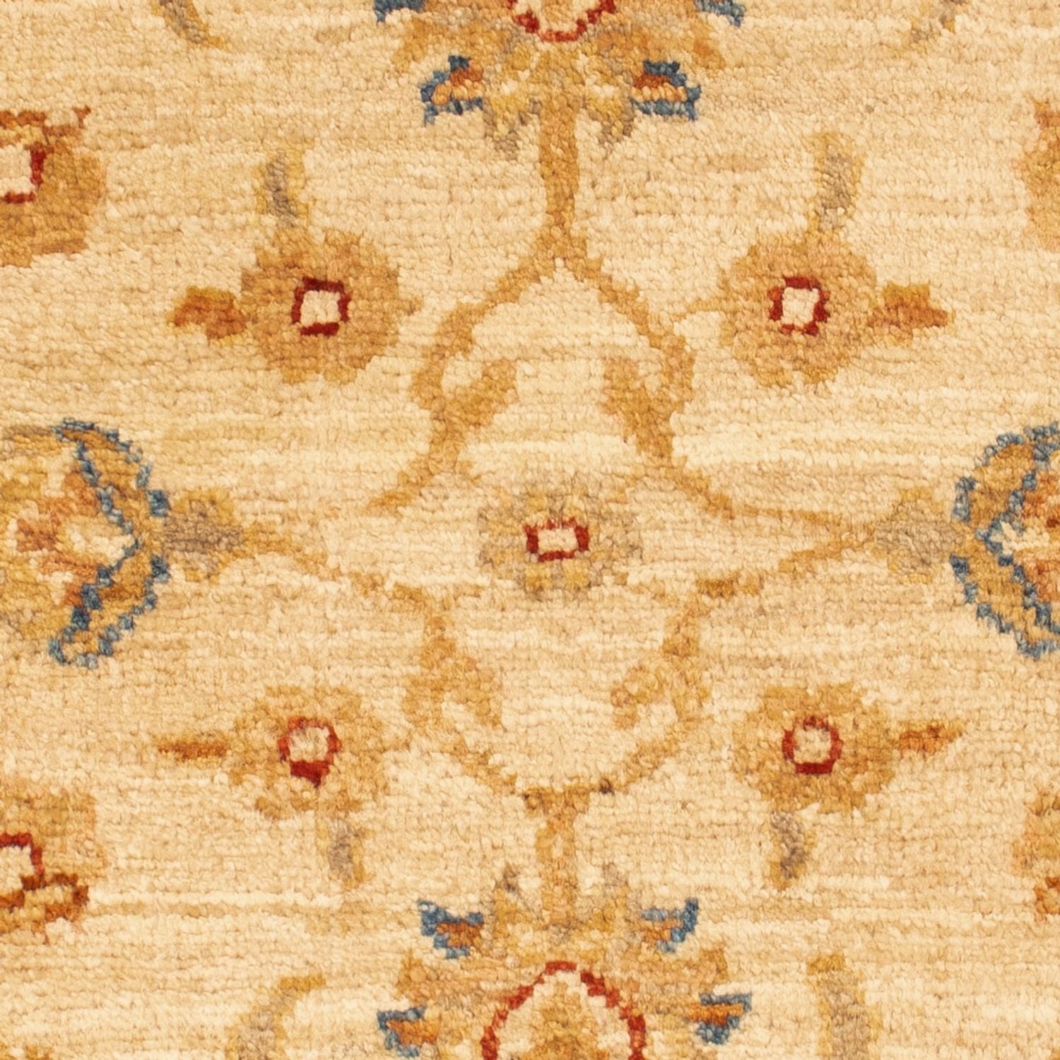 Ziegler Teppich - 89 x 63 cm - beige