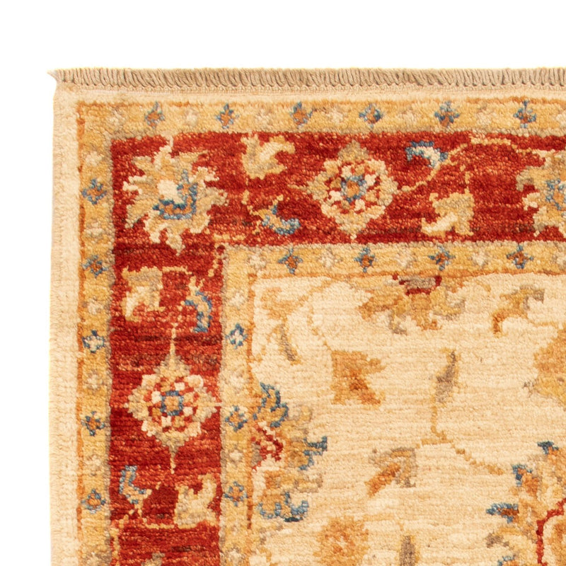 Ziegler Teppich - 89 x 63 cm - beige