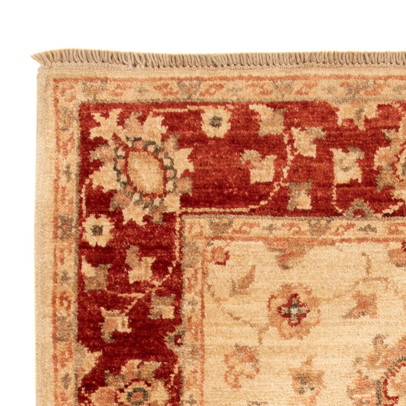 Ziegler Teppich - 90 x 60 cm - beige
