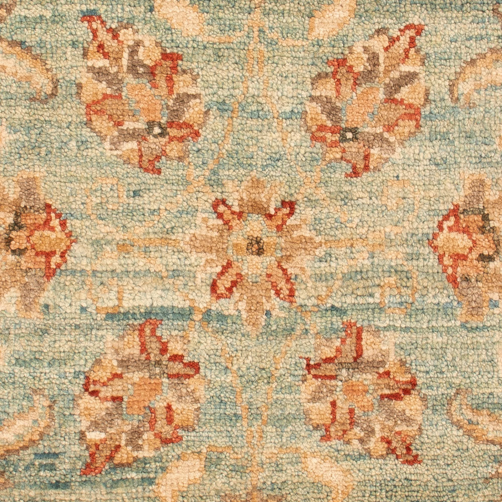 Ziegler Teppich - 91 x 60 cm - hellgrün