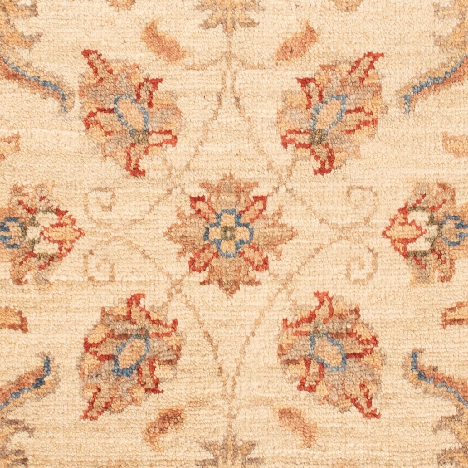 Ziegler Teppich - 90 x 59 cm - beige