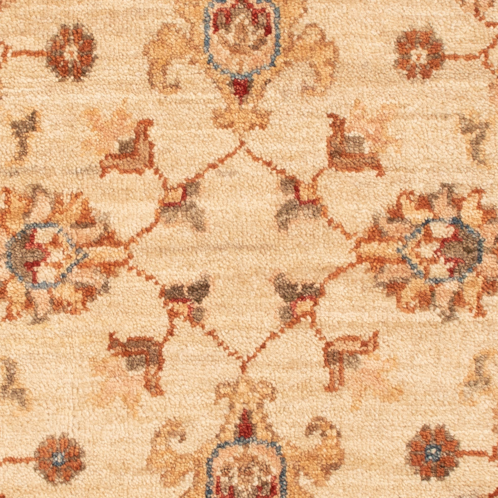 Ziegler Teppich - 90 x 63 cm - beige