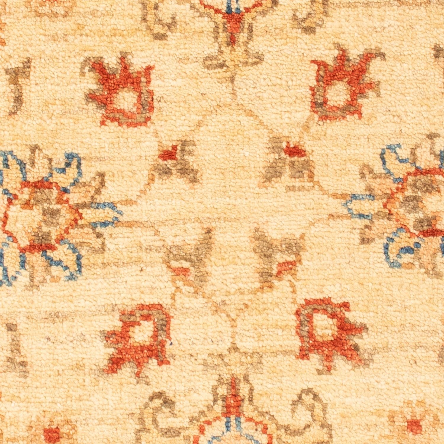 Ziegler Teppich - 92 x 63 cm - beige