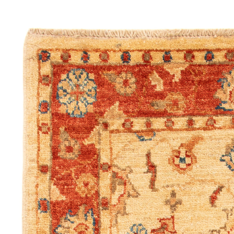 Ziegler Teppich - 92 x 63 cm - beige