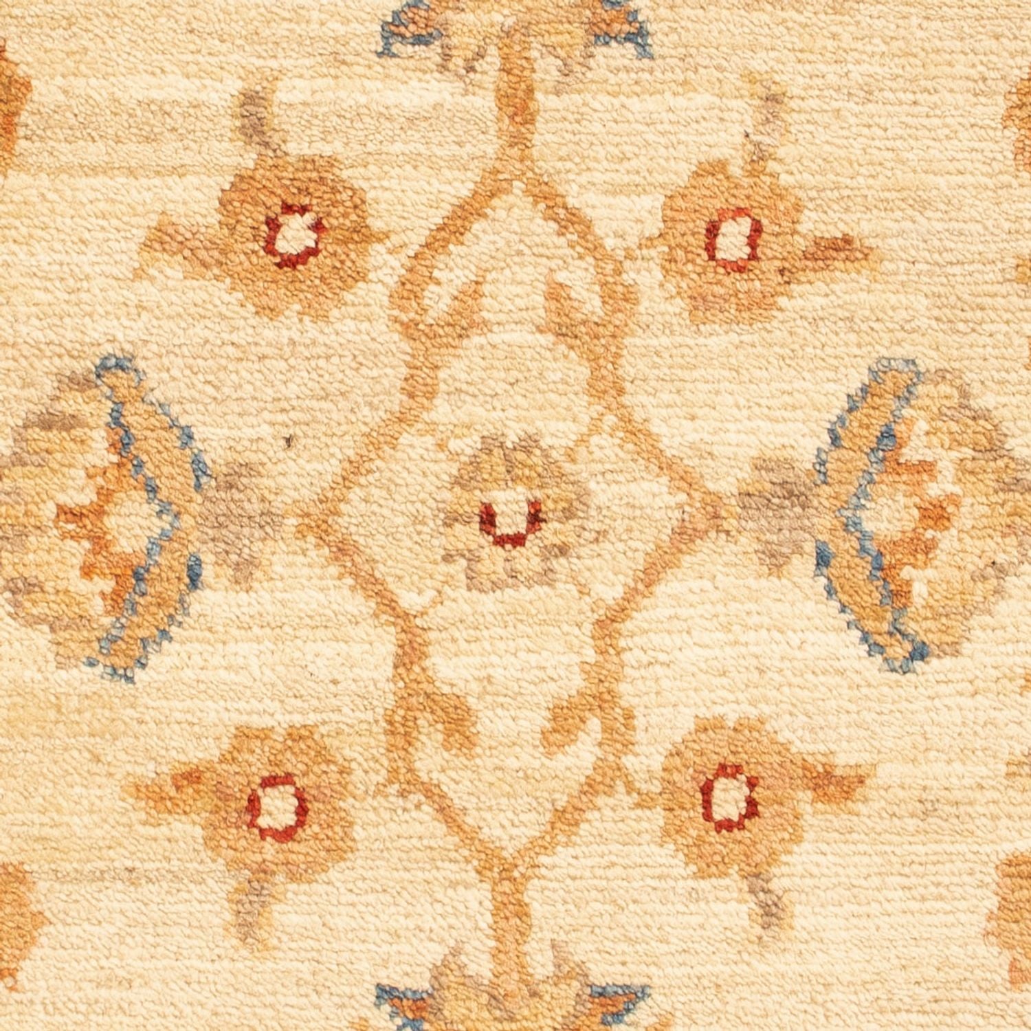 Ziegler Teppich - 95 x 67 cm - beige