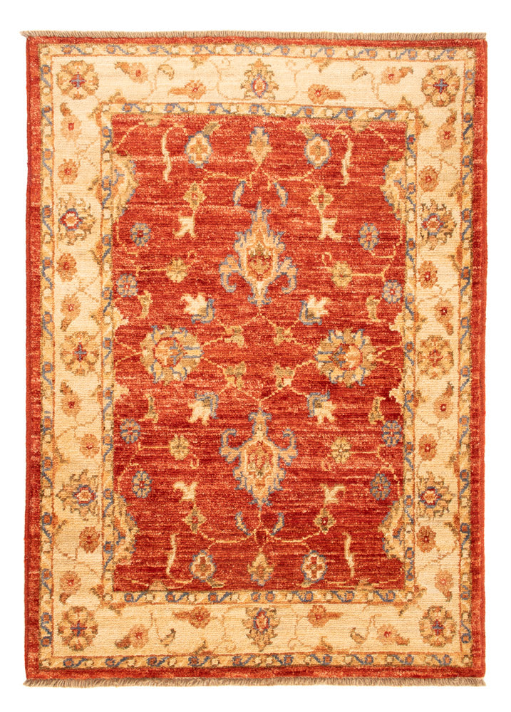 Ziegler Teppich - 90 x 64 cm - rot