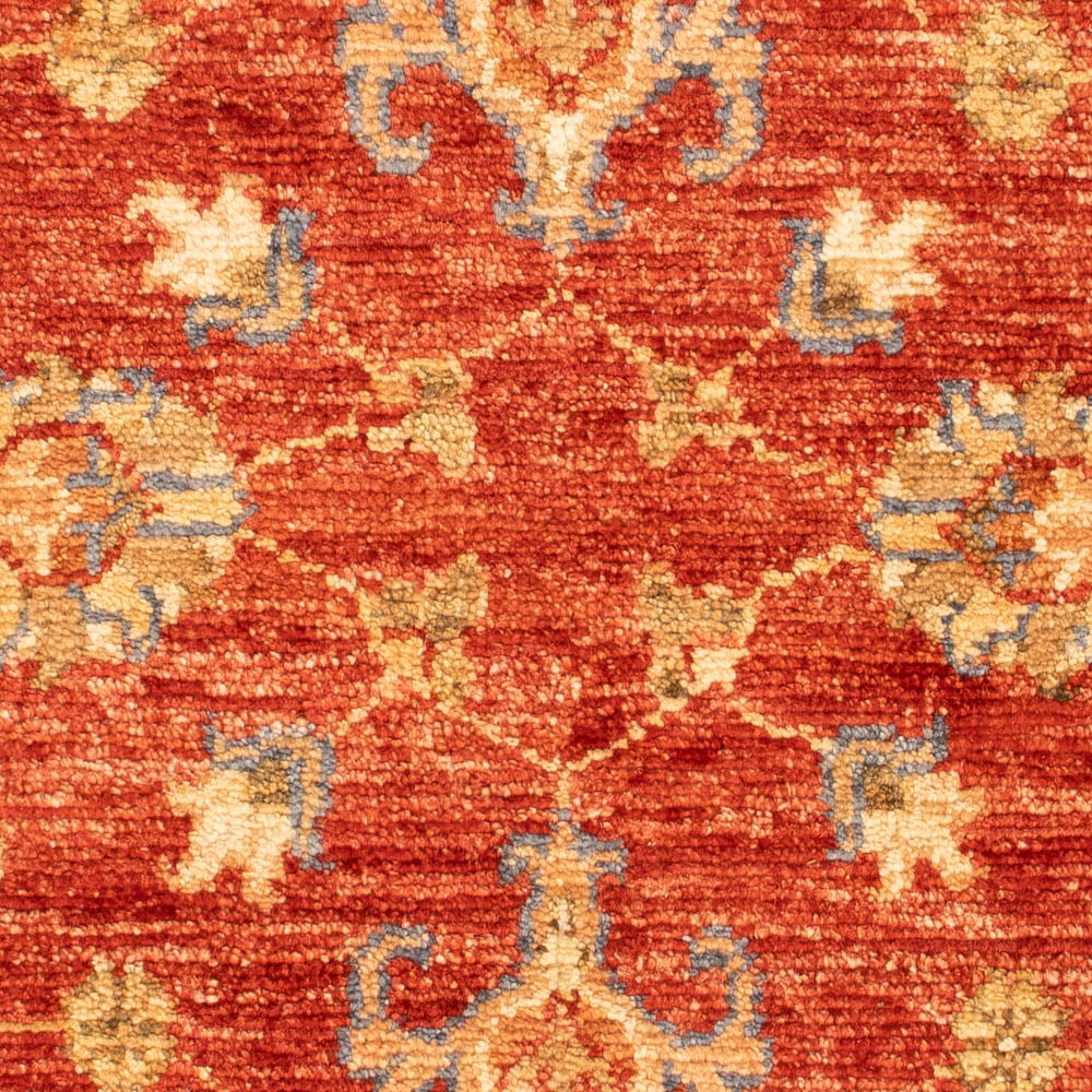 Ziegler Teppich - 90 x 64 cm - rot