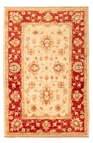 Ziegler Teppich - 95 x 63 cm - beige