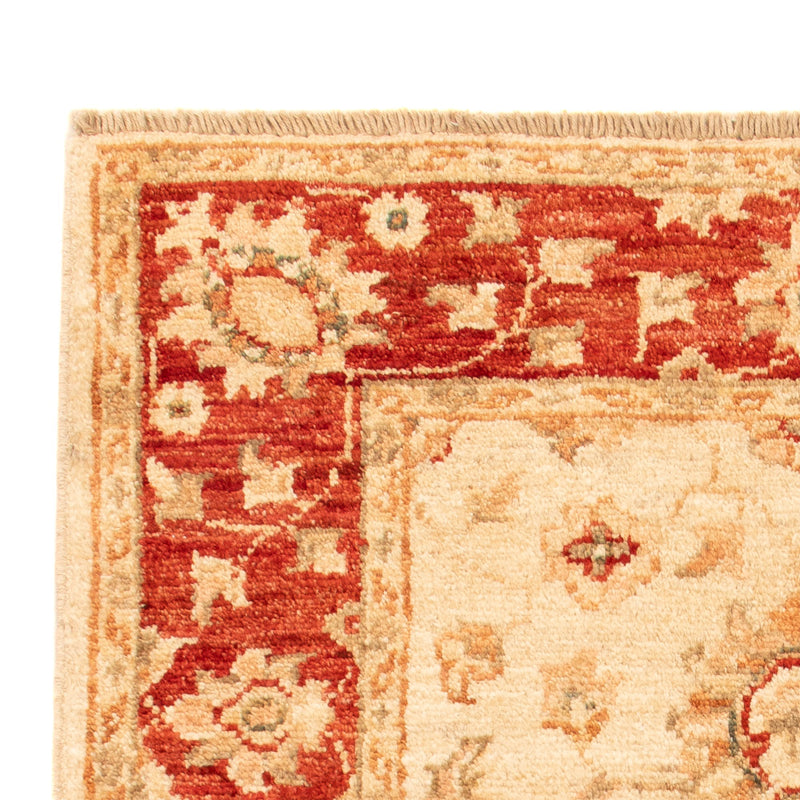 Ziegler Teppich - 95 x 63 cm - beige