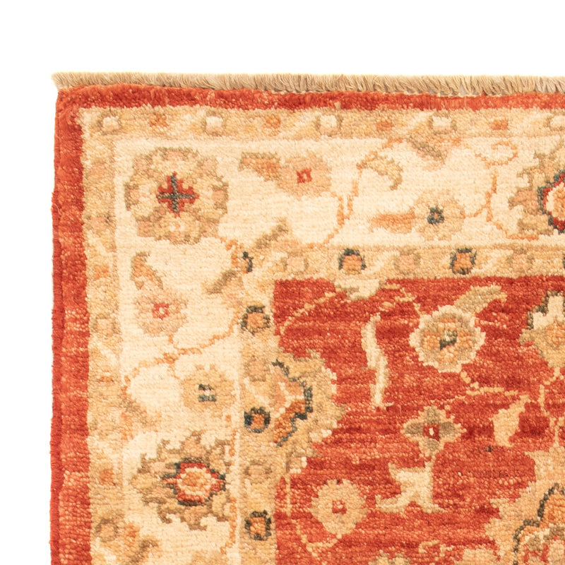 Ziegler Teppich - 88 x 57 cm - rot