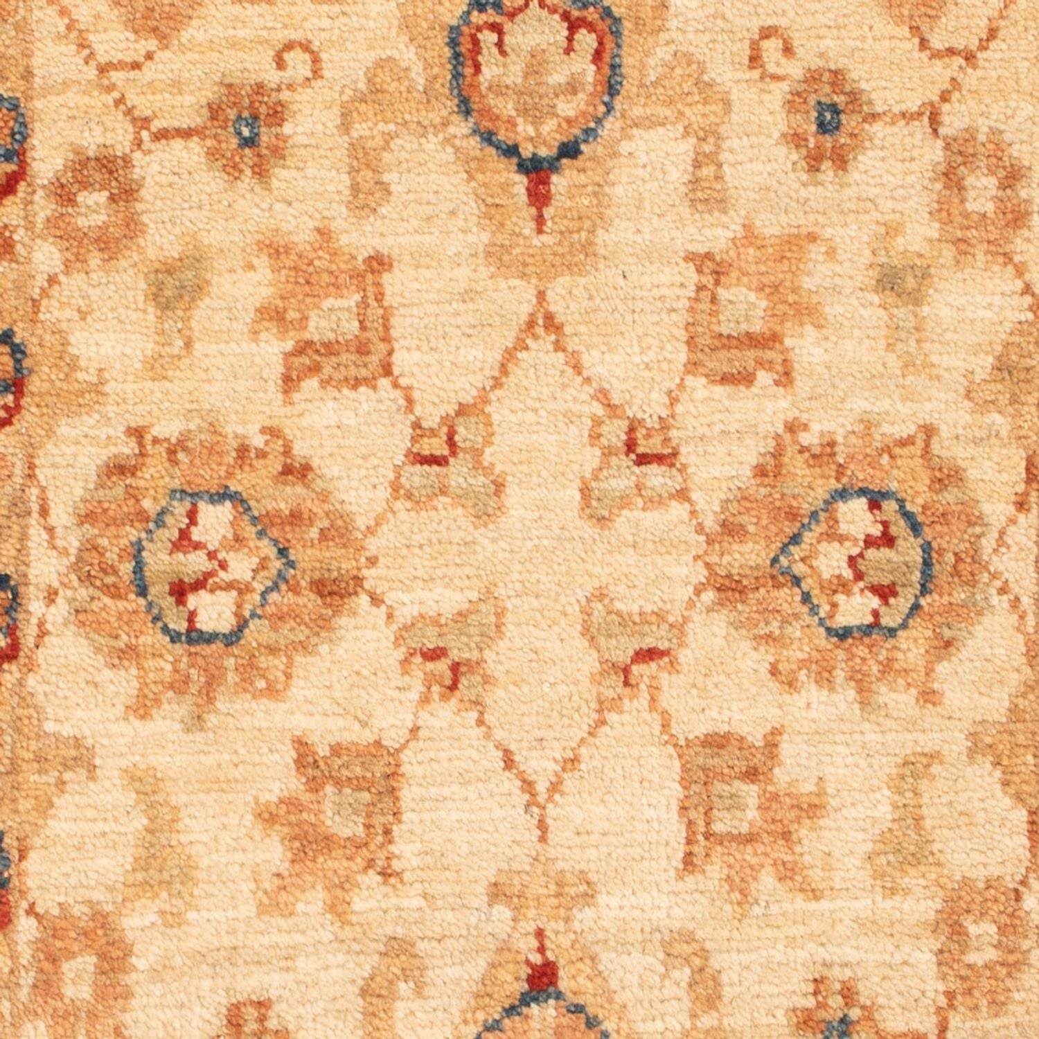 Ziegler Teppich - 92 x 58 cm - beige