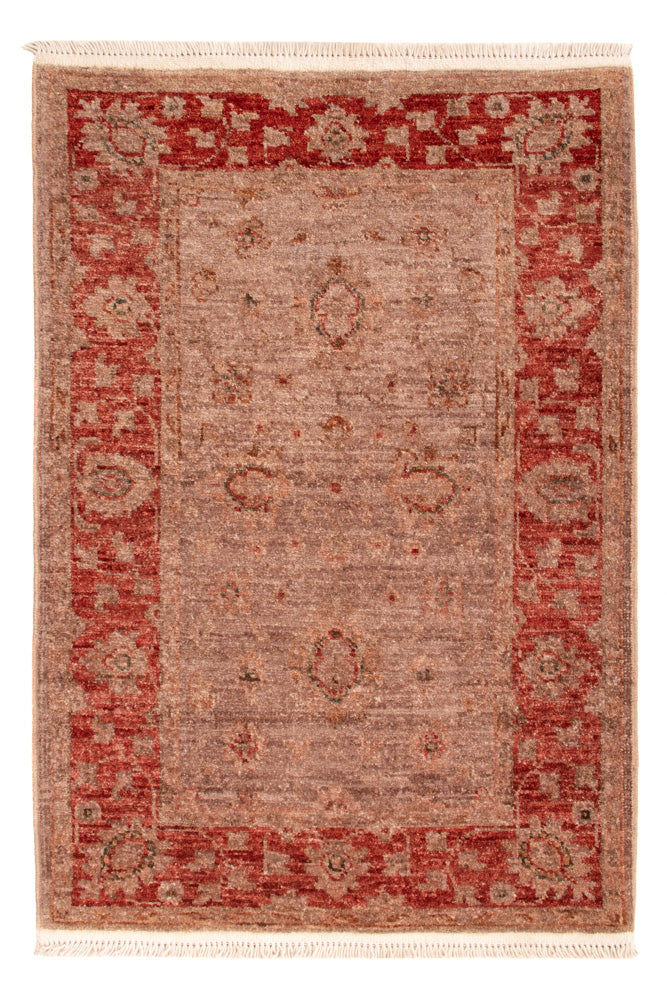 Ziegler Teppich - 86 x 60 cm - hellchoco