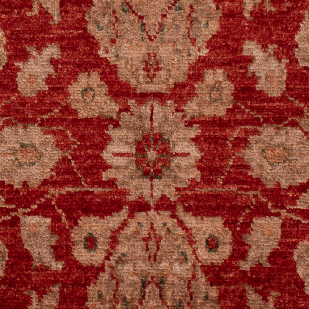 Ziegler Teppich - 88 x 59 cm - rot