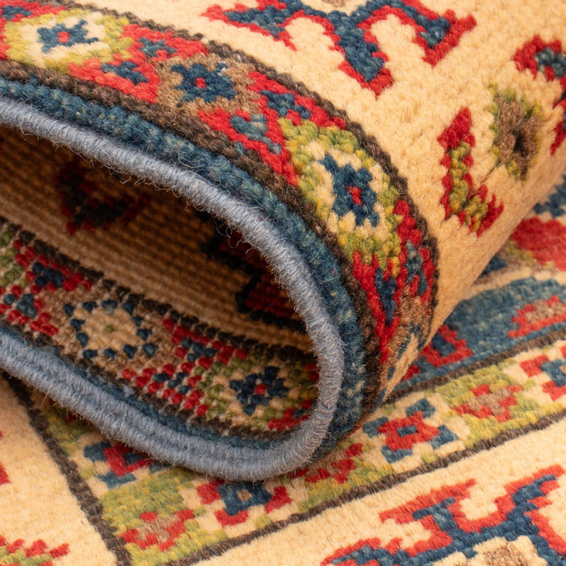 Ziegler Teppich - Kazak - 90 x 64 cm - blau