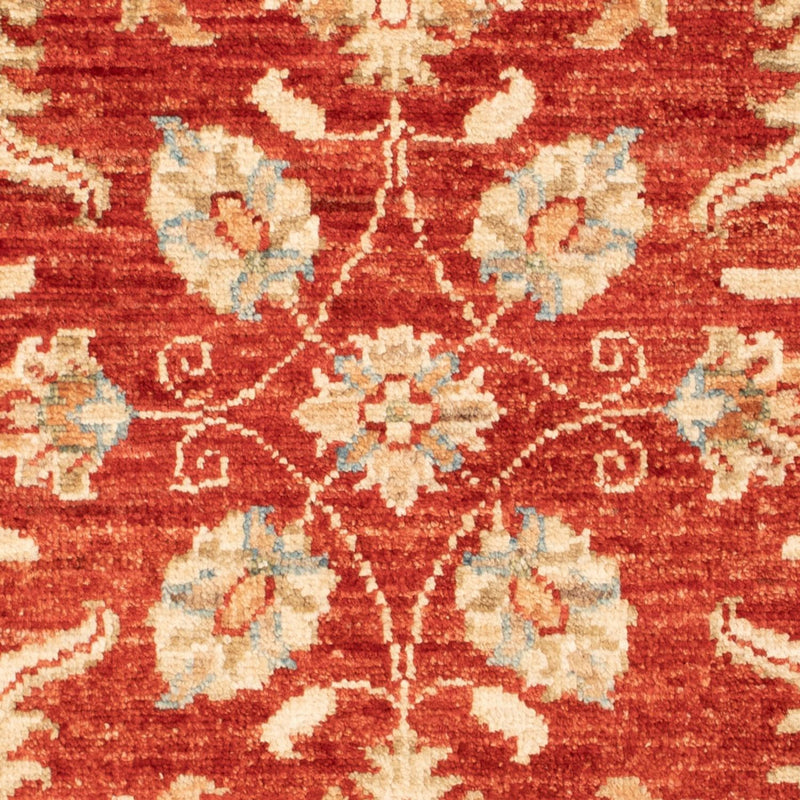 Ziegler Teppich - 90 x 63 cm - rot