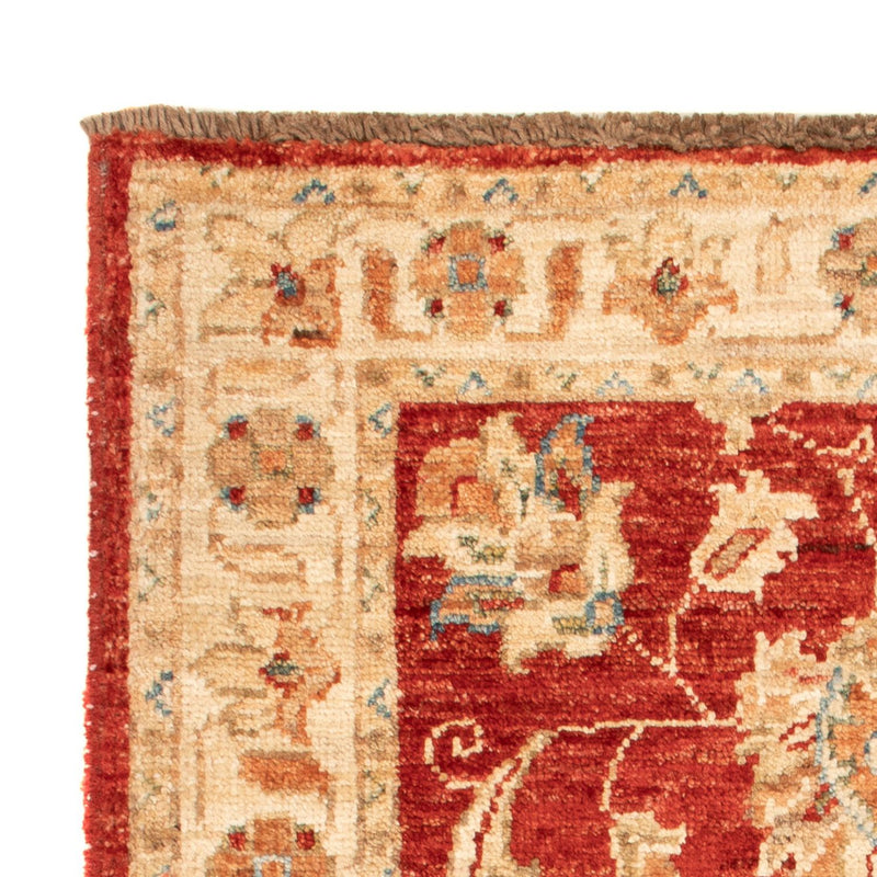 Ziegler Teppich - 90 x 63 cm - rot