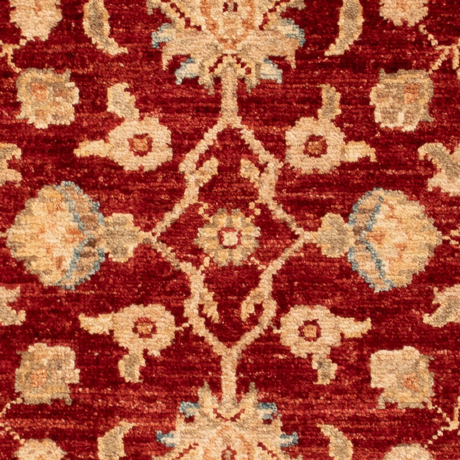 Ziegler Teppich - 86 x 62 cm - rot