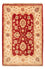 Ziegler Teppich - 90 x 60 cm - bordeauxrot