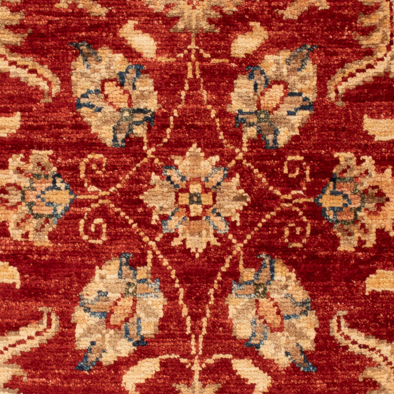Ziegler Teppich - 88 x 59 cm - rot
