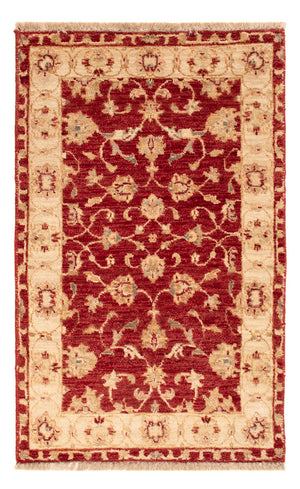 Ziegler Teppich - 90 x 60 cm - bordeauxrot