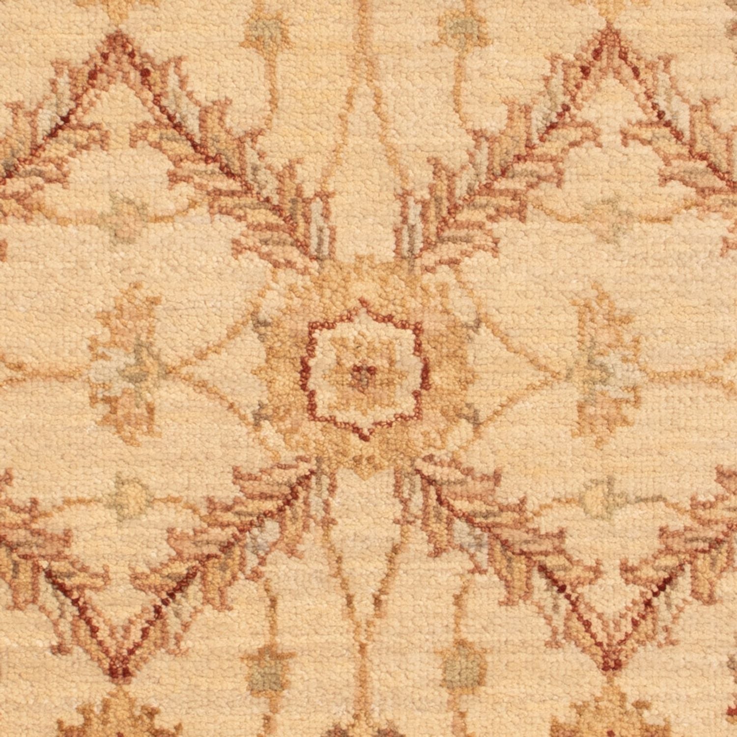 Ziegler Teppich - 90 x 60 cm - beige