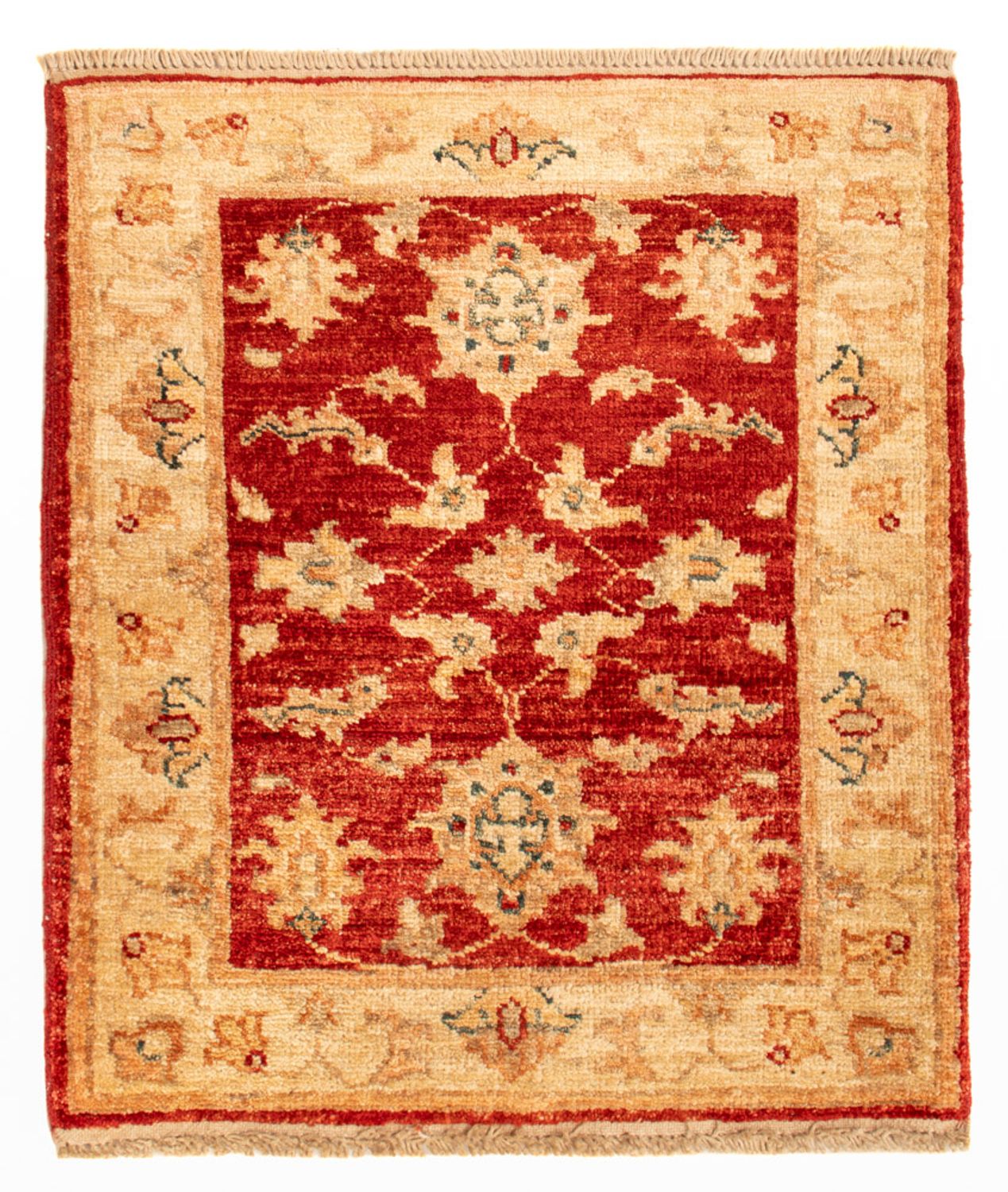 Ziegler Teppich - 61 x 43 cm - rot