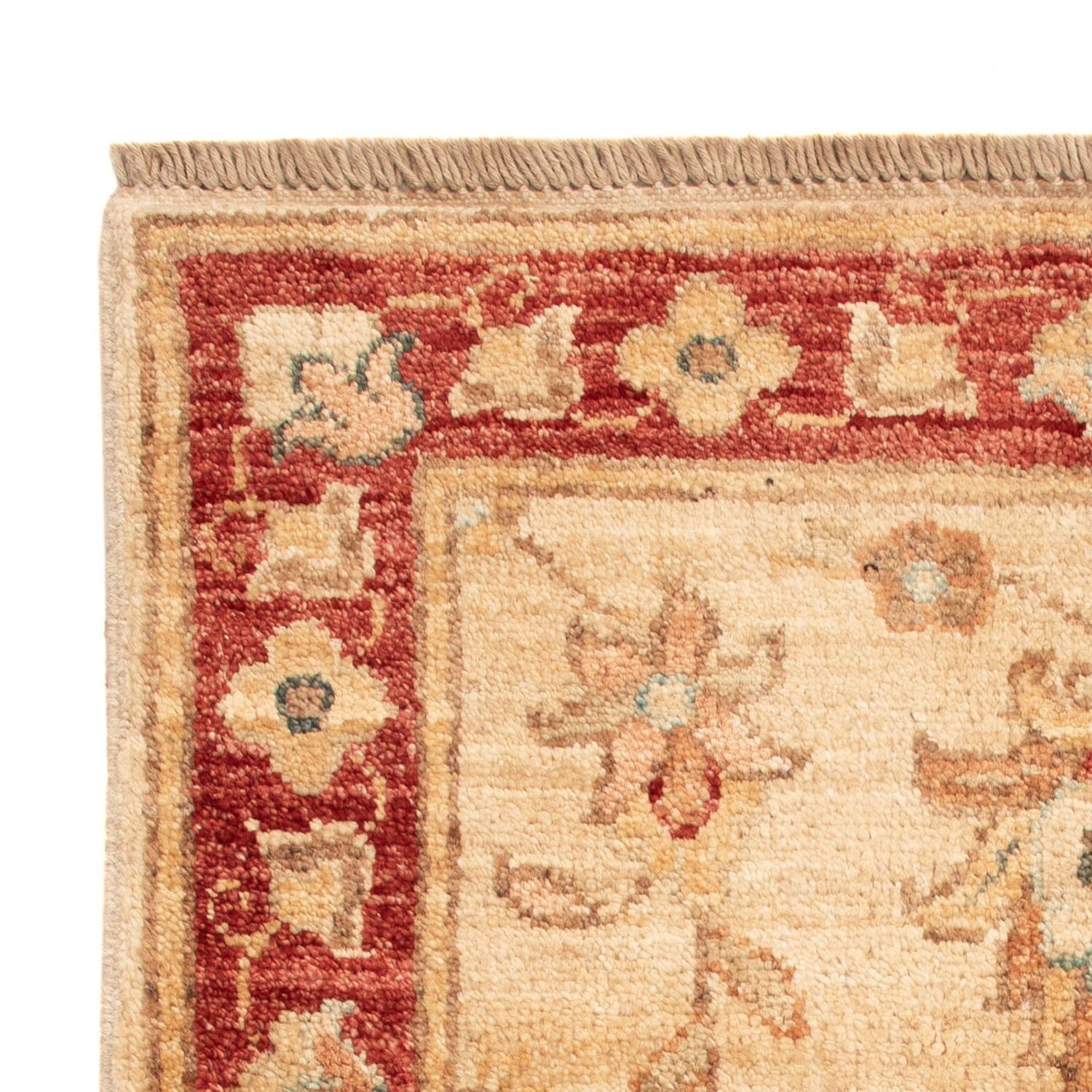 Ziegler Teppich - 69 x 52 cm - beige