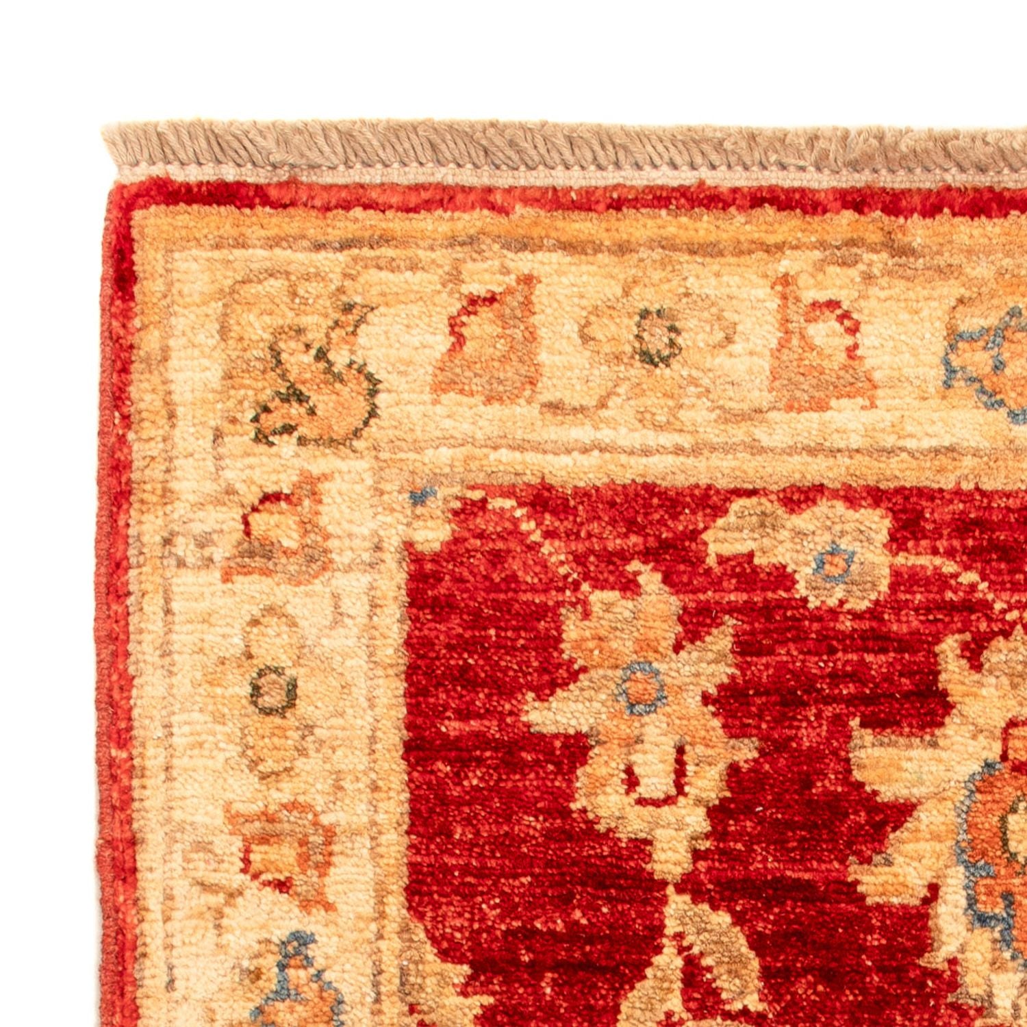 Ziegler Teppich - 68 x 49 cm - rot