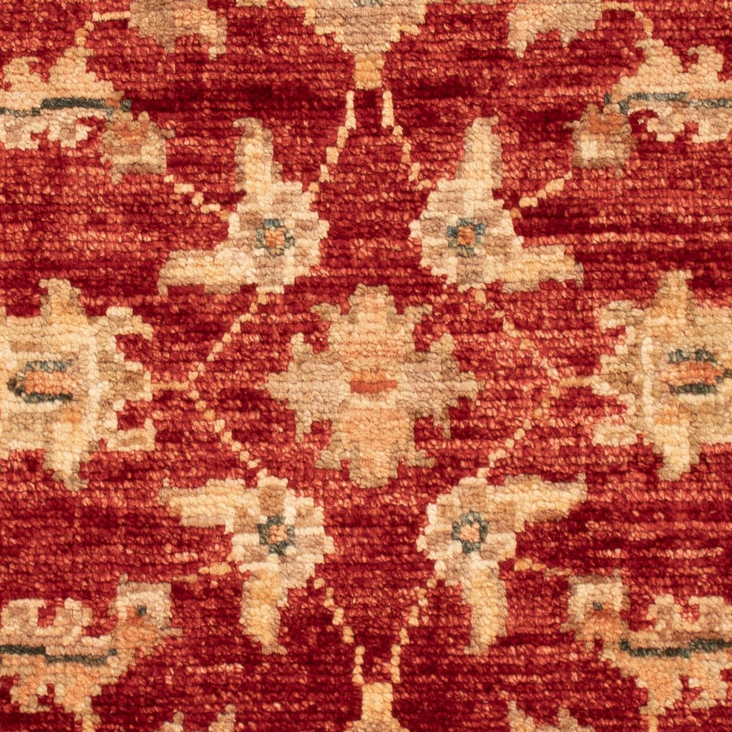 Ziegler Teppich - 67 x 50 cm - rot