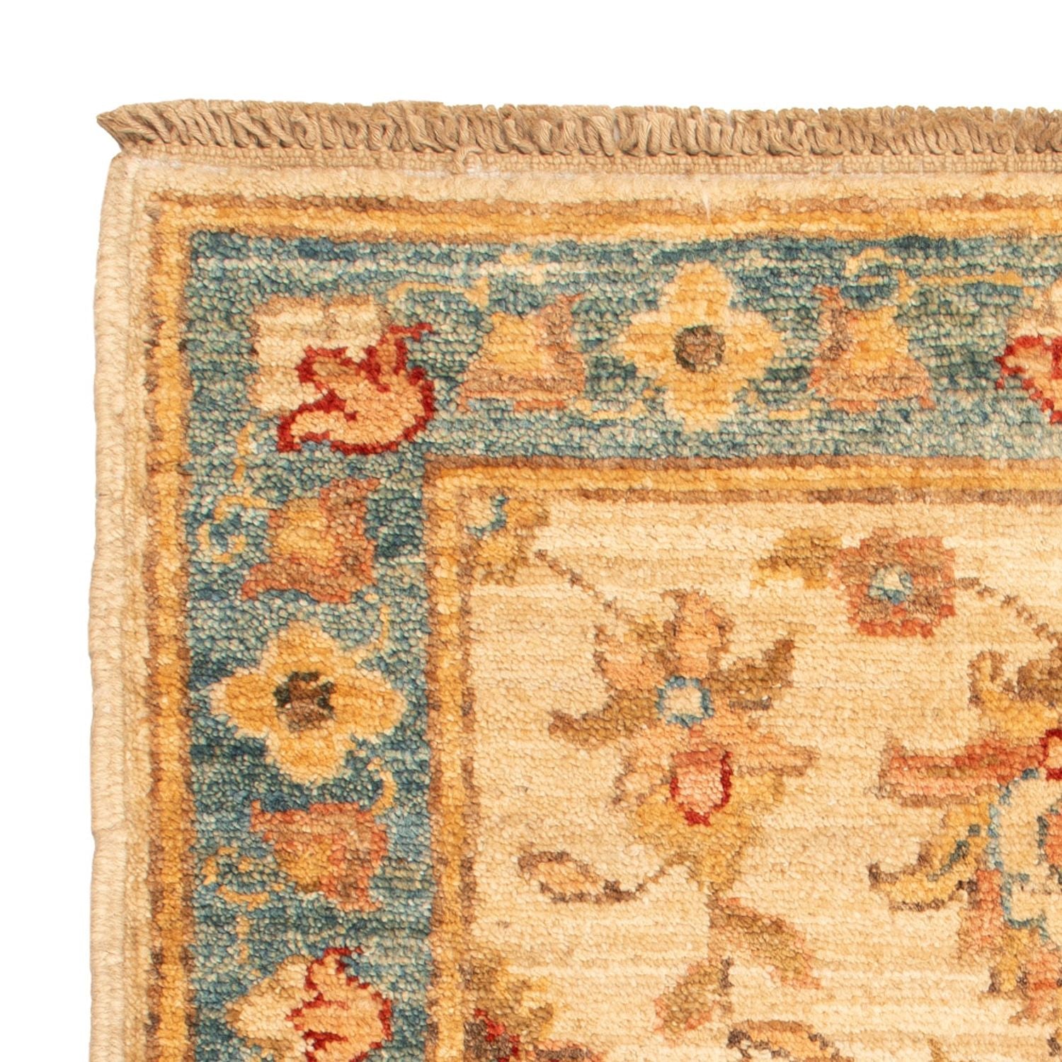 Ziegler Teppich - 64 x 51 cm - beige
