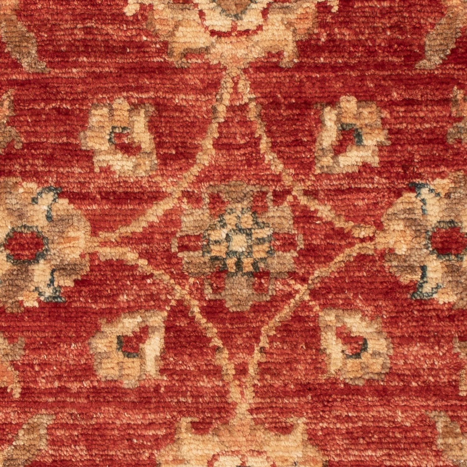 Ziegler Teppich - 70 x 48 cm - rot