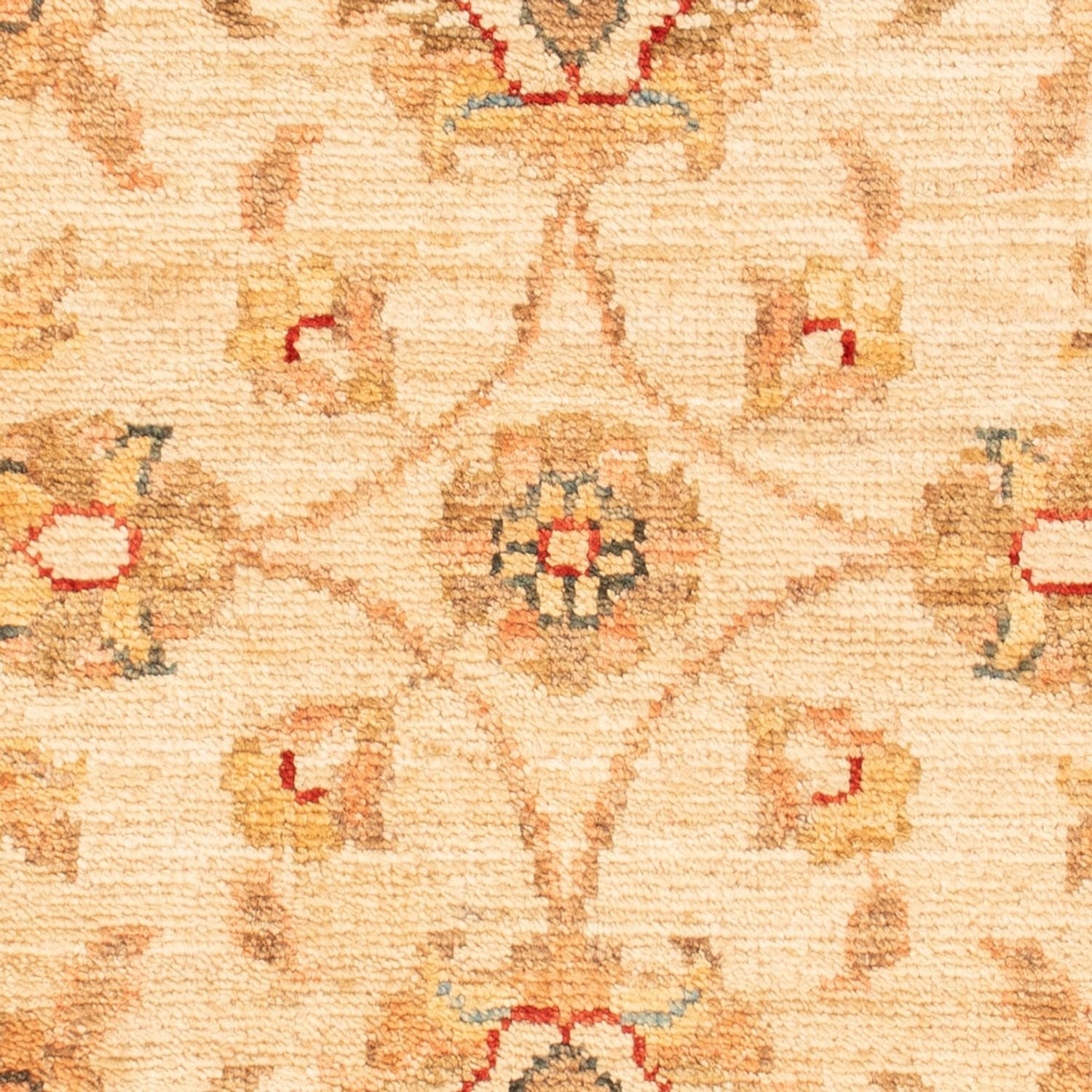 Ziegler Teppich - 73 x 51 cm - beige
