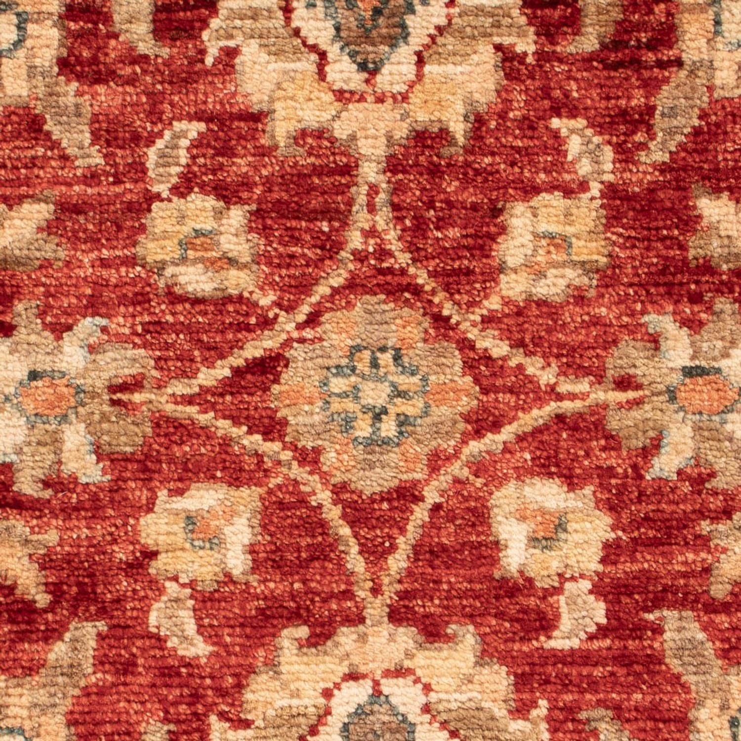 Ziegler Teppich - 72 x 51 cm - rot